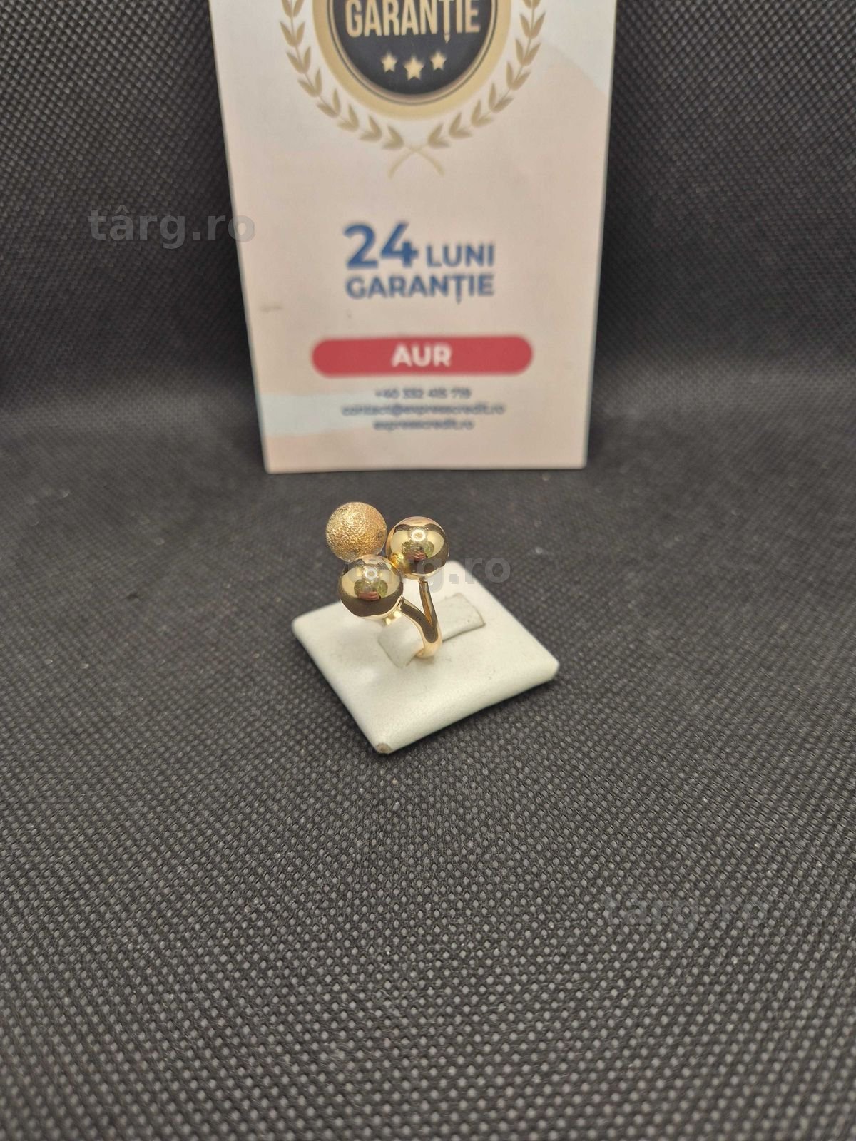 Inel aur 14K 4.64g (50062 Ag11 Piata Nicolina) Garantie 2 ani! 3