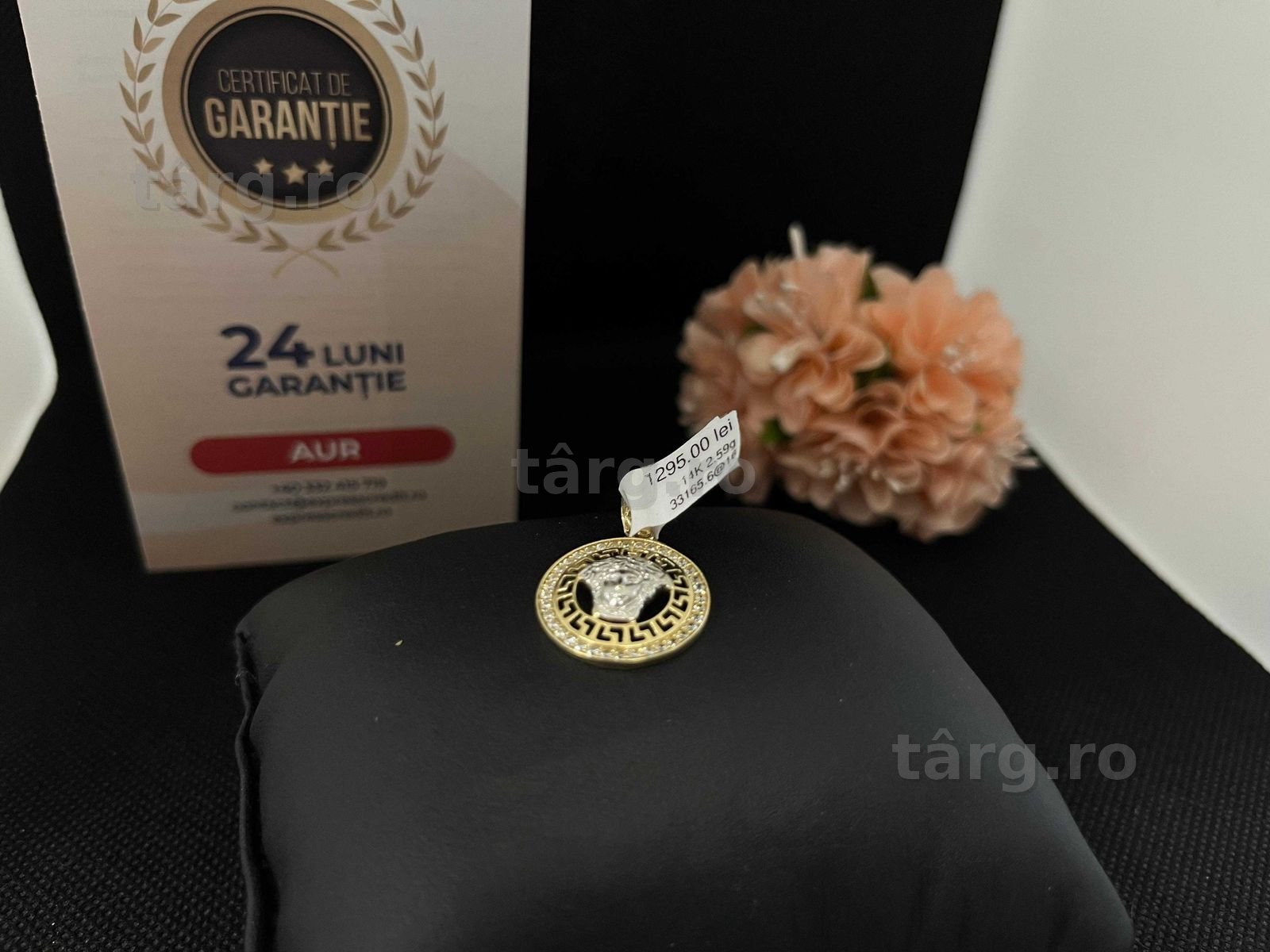 Pandantiv Aur 14k 2.59g (AG16 Moldova b33165.6)-Garantie 2 ani! 3