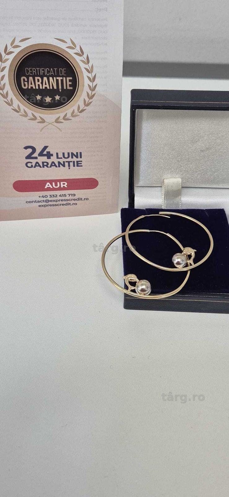(AG46) Cercei aur 14K B.4591.1