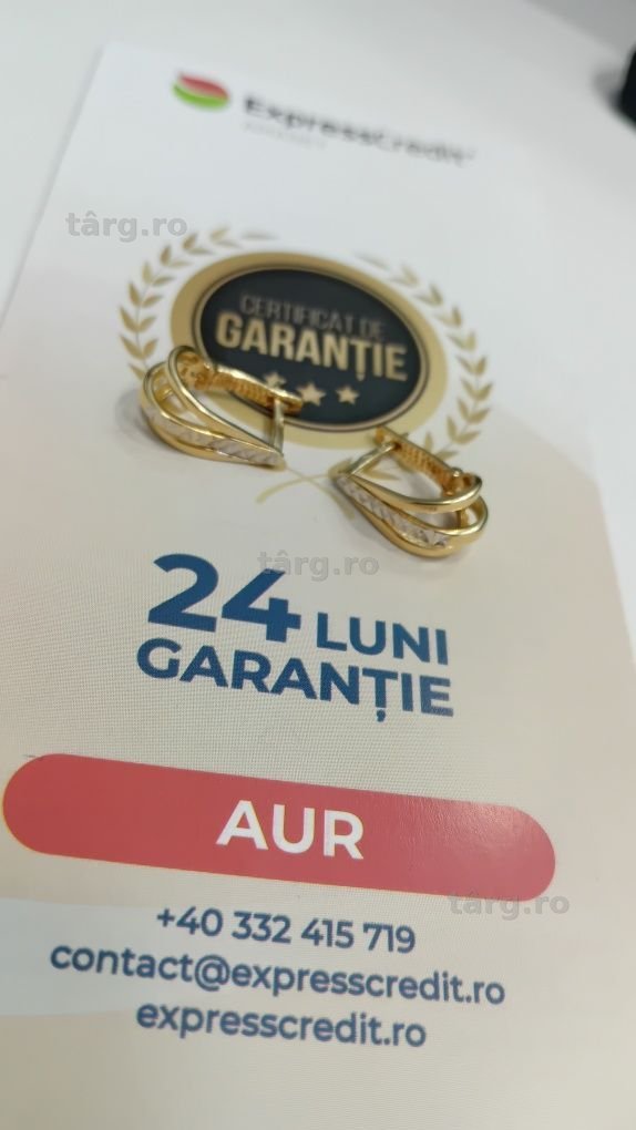 Cercei aur 14k(AG20 Dancu/b29841.1*20) 3