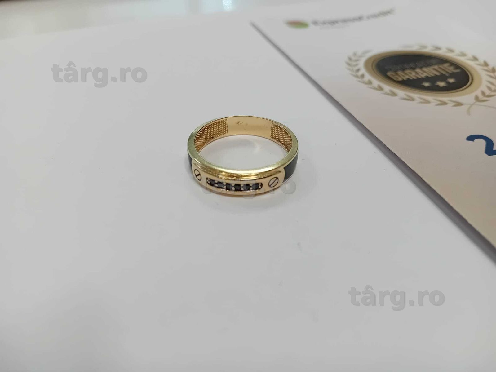 (Ag33) Inel Aur 14K/Garantie 2 ani