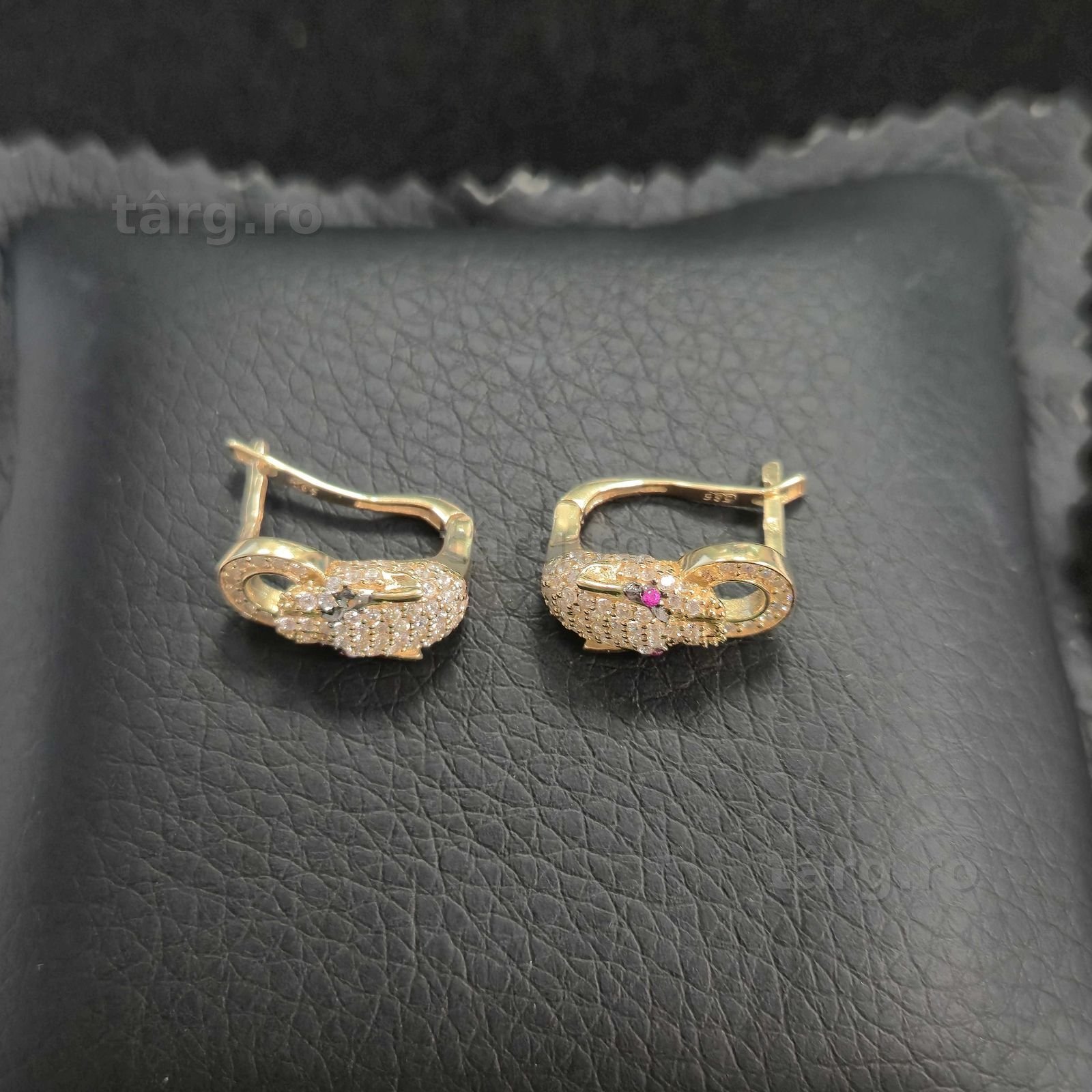 Cercei Aur 14K - 3.51 grame / 1500 lei ( B32885.1 / Ag28 Doi Baieti ) 2