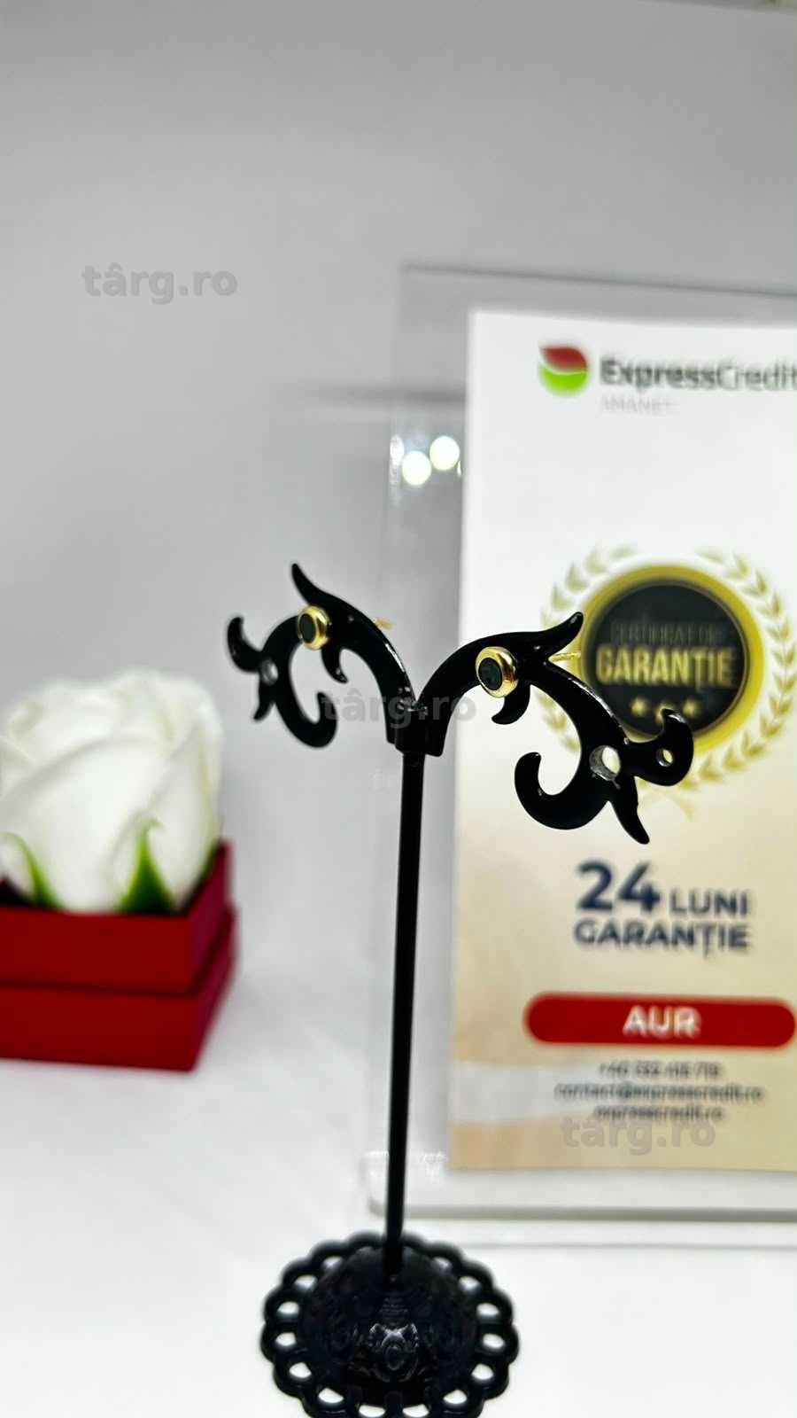 Cercei Aur 14K 0.86g (AG1 Alexandru B54362.62) - Garantie 2 ani! 2