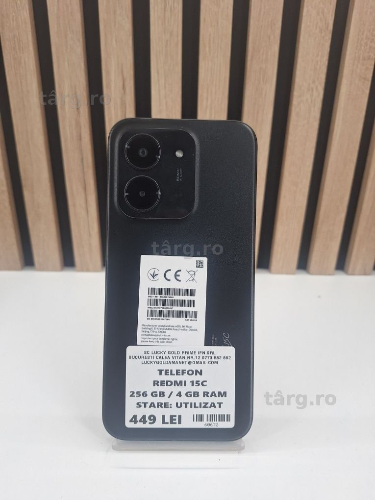 Redmi 15C 256Gb 4Gb Garantie/Factura #60672