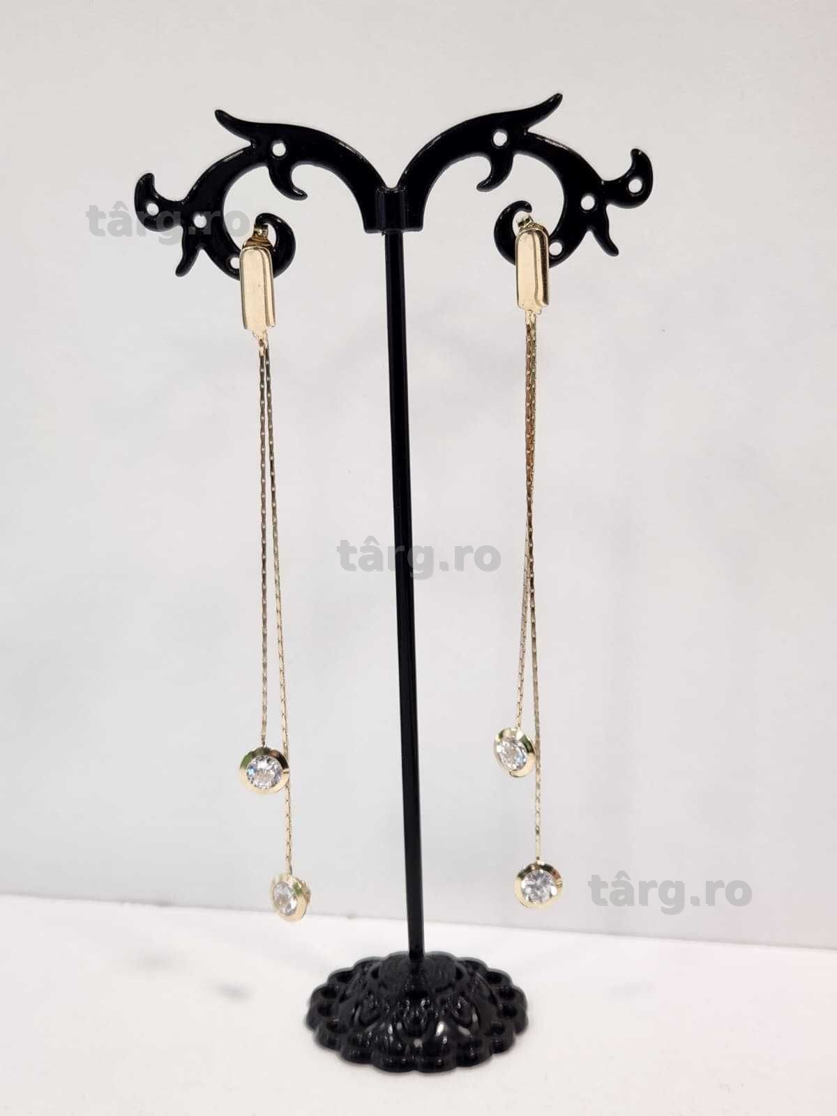 Cercei aur, 14k, 4.4g (b 67938.3 Ag2 Tudor)