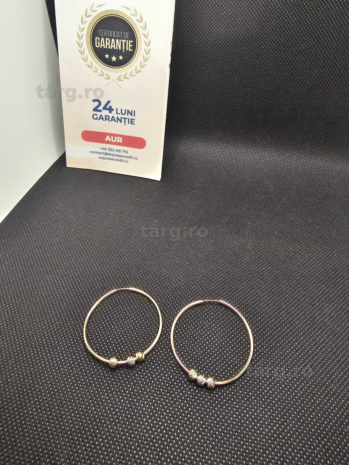 Cercei aur 14K 2.98g (49831.1 AG 11 Piata Nicolina) 2 ani garantie!