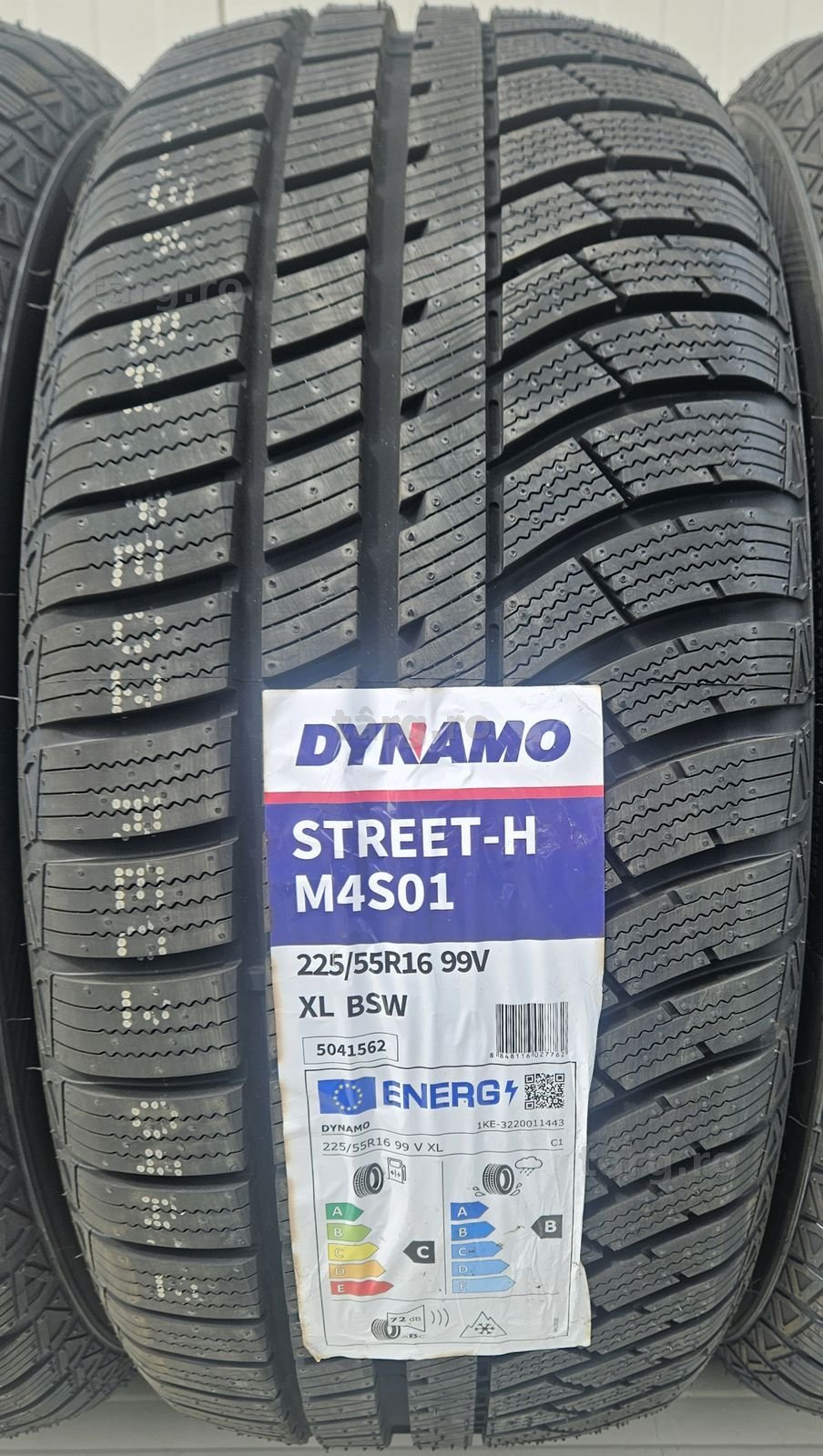 225/55 R16 99Wxl DYNAMO All Season Anvelope mixte M+S protectie janta 3