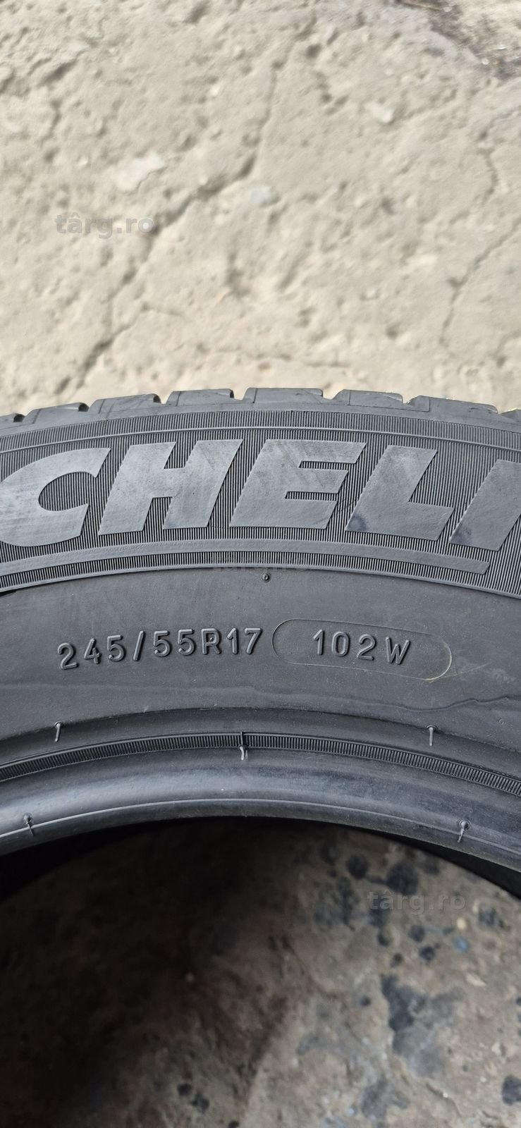 4 anvelope vara Michelin 245/55/17.Pretul este pe bucata. 7