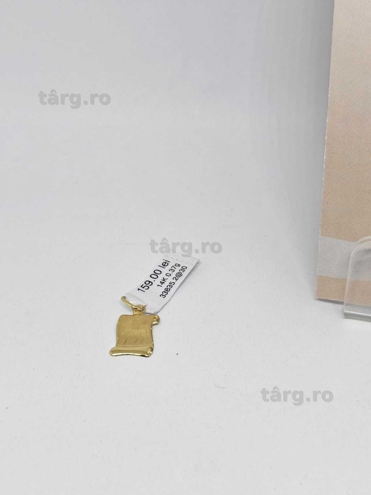 Medalion 14k 0.37g (33835/15 Gara1 ) Garantie 2 ani! 2