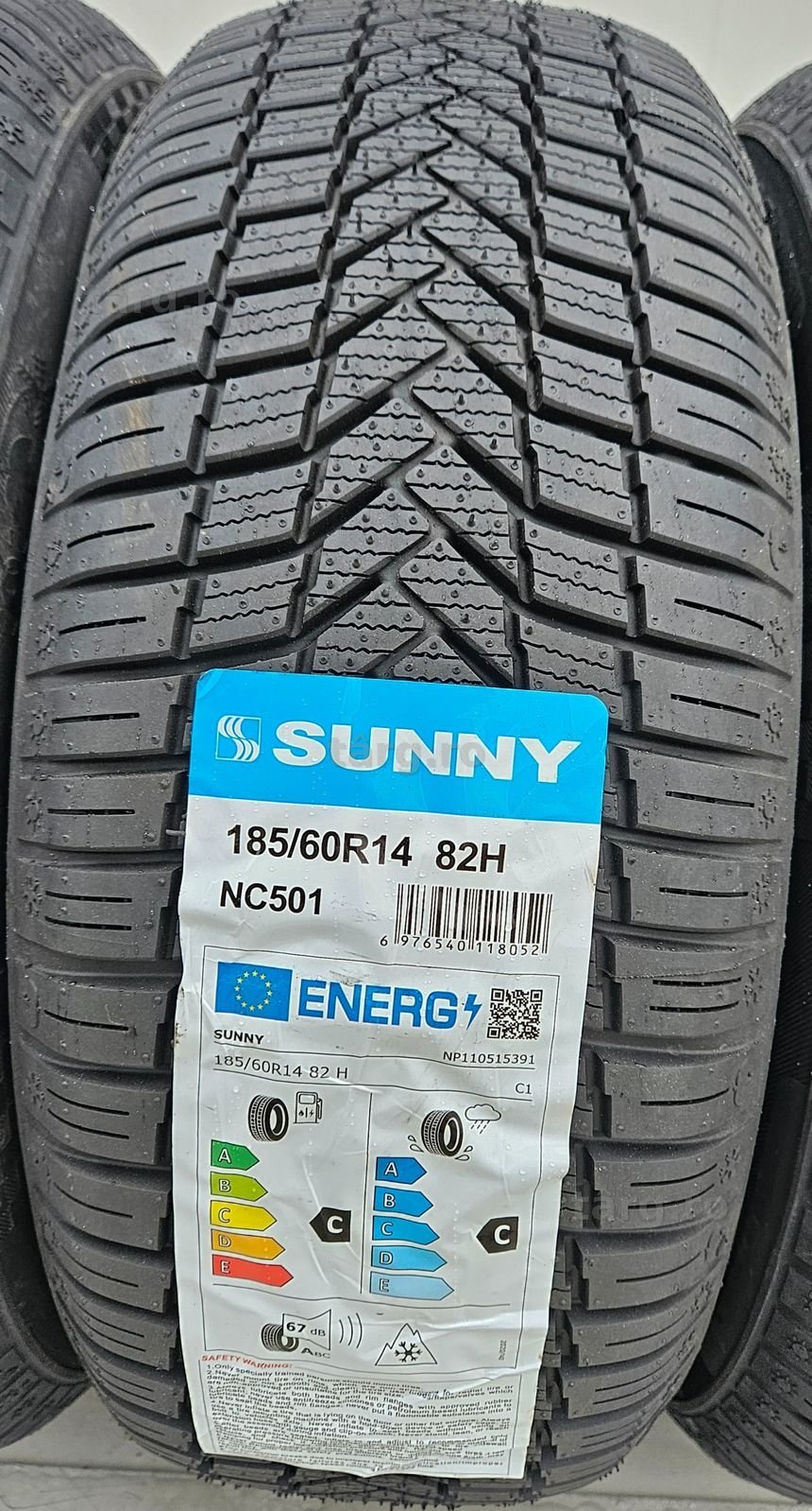 185/60 R14, 82H, SUNNY NC501, Anvelope All Season M+S 3