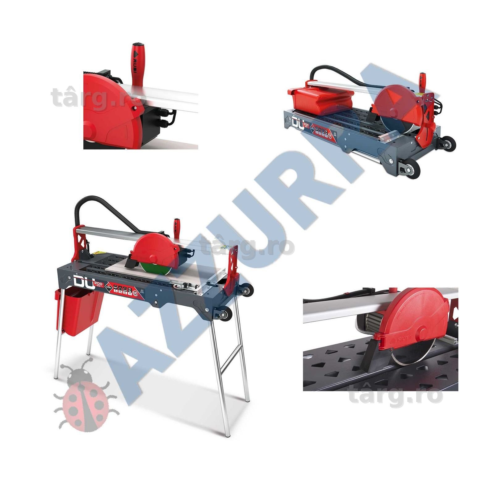 MASINA DE TAIAT gresie, faianta placi 65 cm si 85cm DU-200 EVO - RUBI