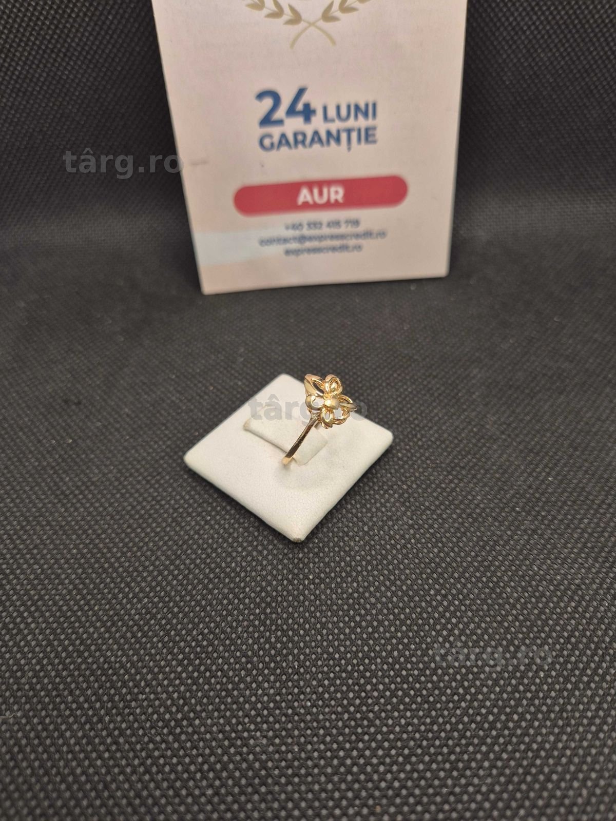 Inel aur 18K 1.65g (50189.2 Ag11 Piata Nicolina) Garantie 2 ani! 3