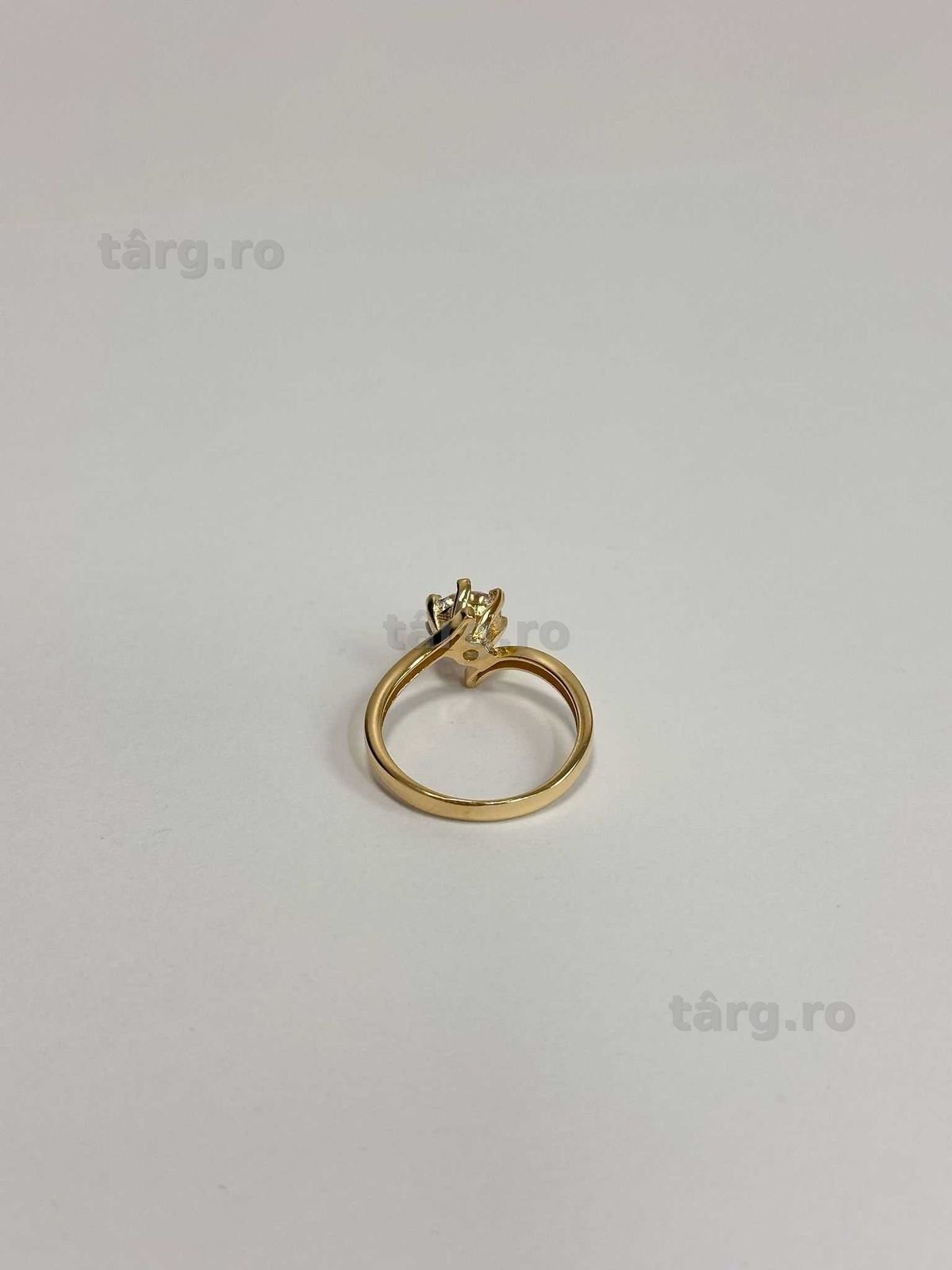 Inel  aur 14K 3.11g (AG13 b55506.3) Garantie 2 ani! 4