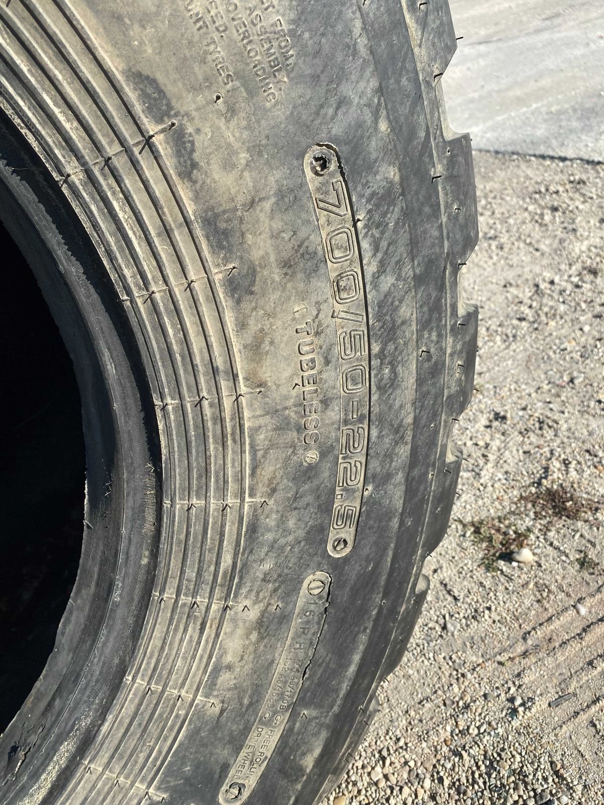 Anvelopa 700.50 R22,5 2