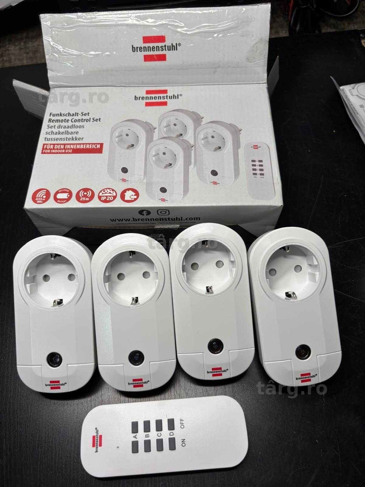 Brennenstuhl RC CE1 4001 - Set prize radio cu telecomanda
