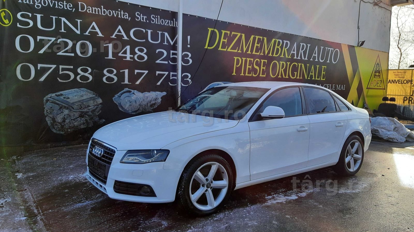 Dezmembrez audi a4 b8 2.0 CAGA s-linne/bara fata a4/capota/far/aripa/