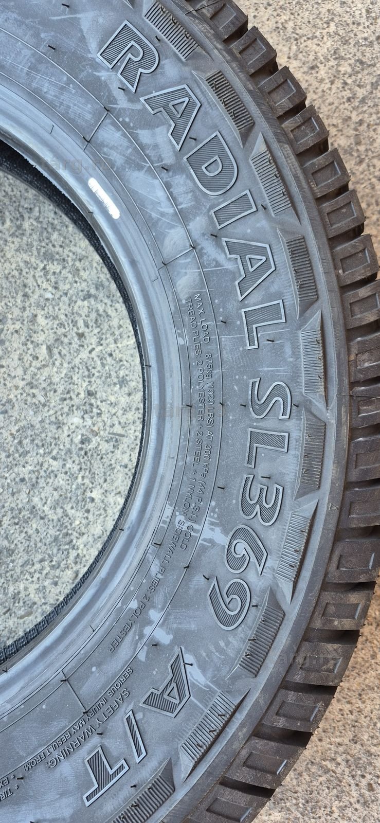 4 anvelope M+S noi Goodride Radial SL369 A/T;225/70/16,dot 2025.Pretul este pe bucata. 5