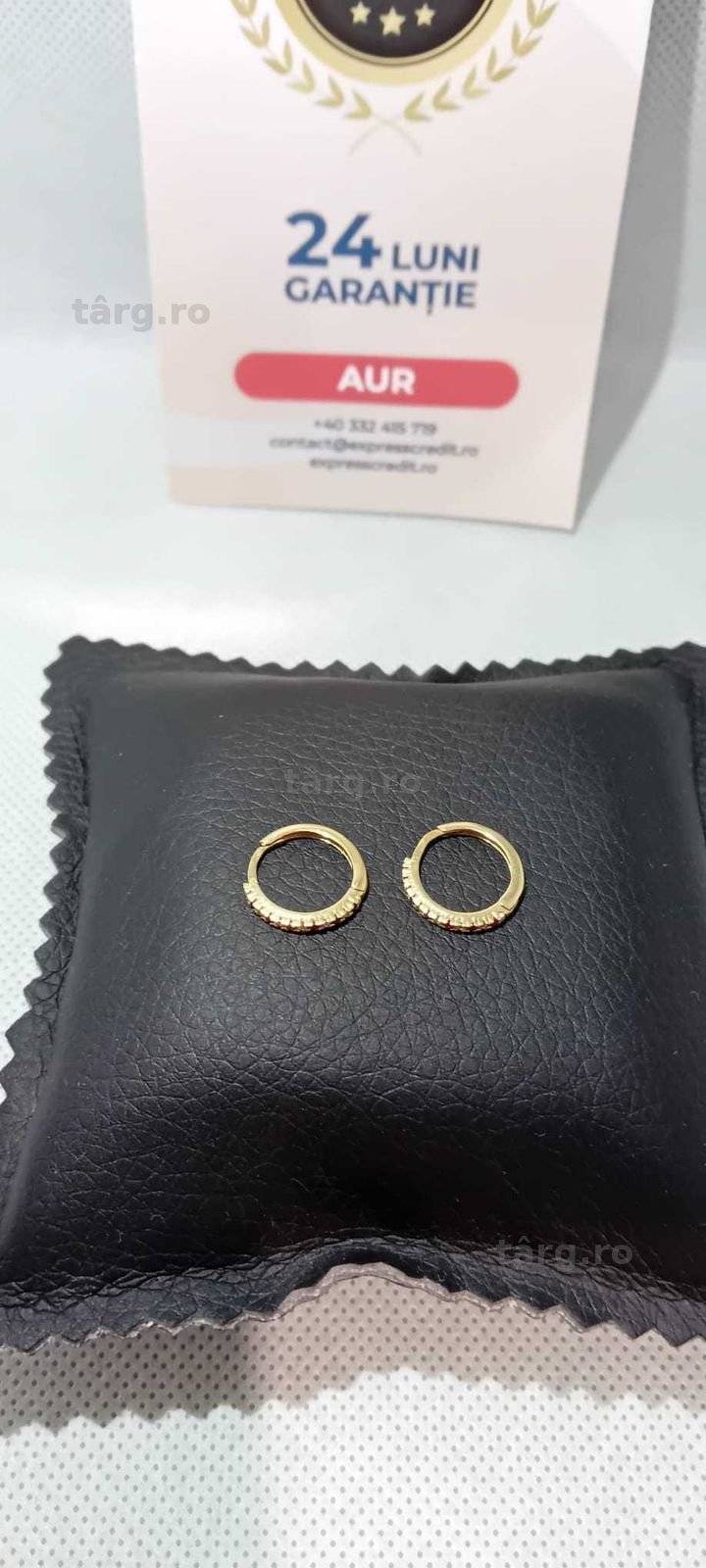 Cercei Aur 14K (Ag18 Tutora b.28600.2) Garantie 2 ani!