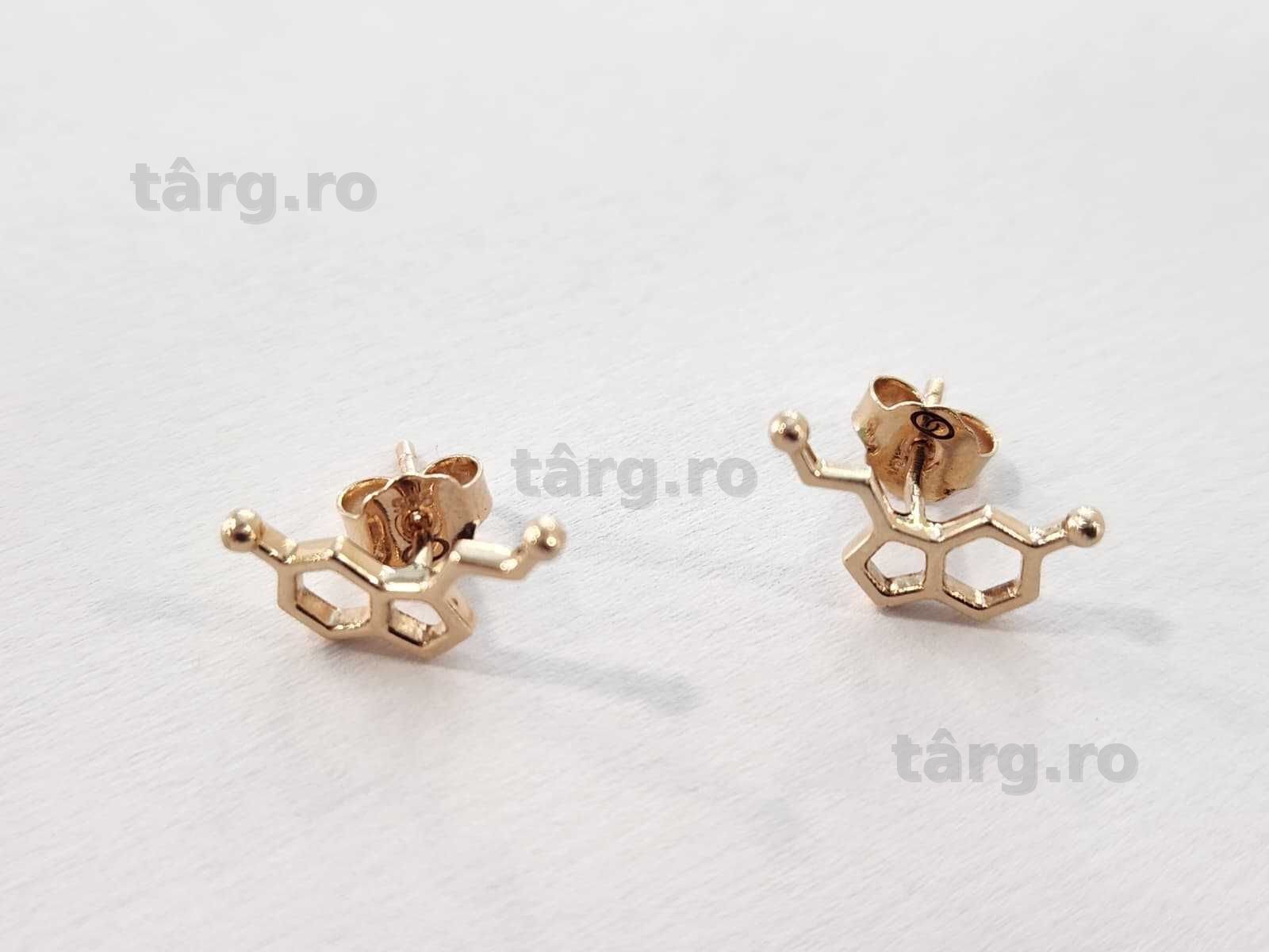 Cercei aur, 14k, 1.3g(b 68720.4 Ag2 Tudor)