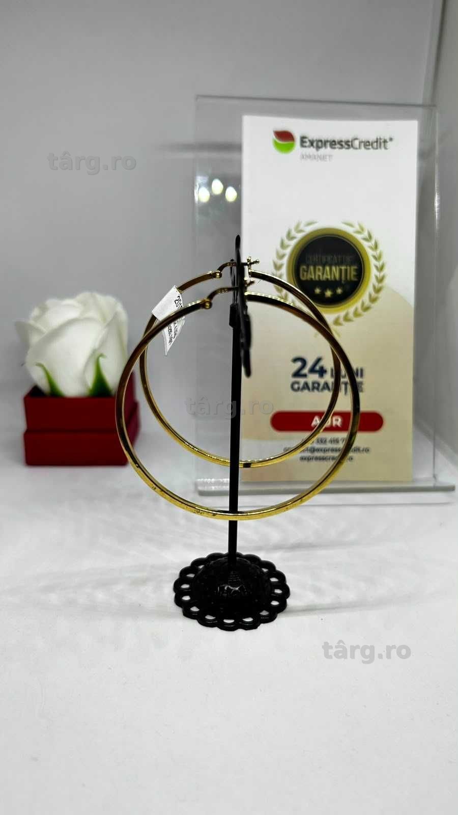 Cercei Aur 14K 4.03g (AG1 Alexandru B54293) - Garantie 2 ani!