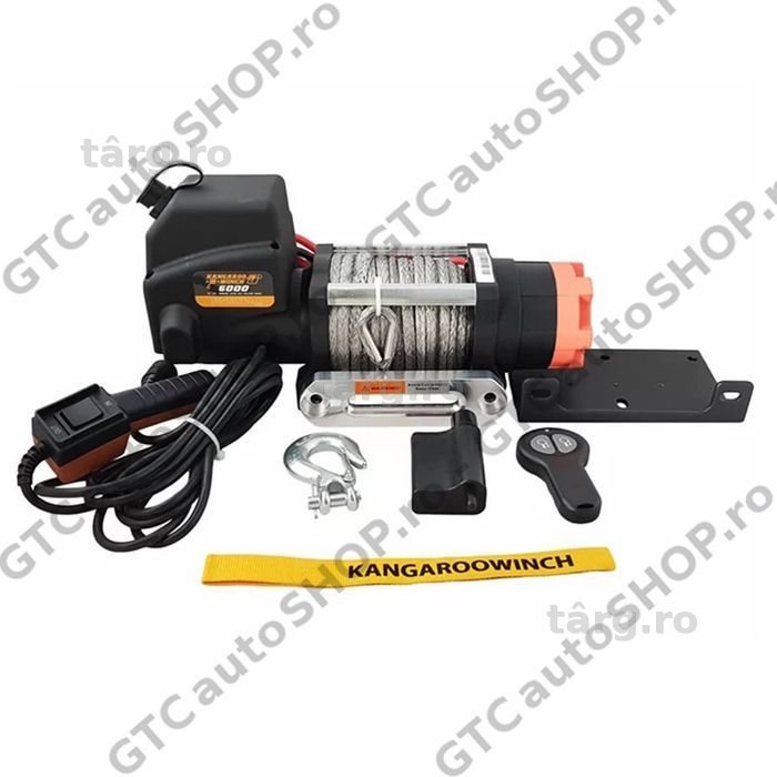 troliu kangaroo k6000 sr compact cablu sintetic