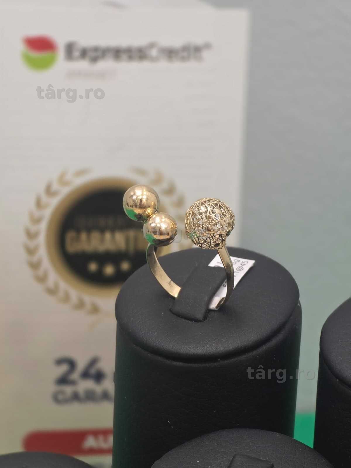 Inel aur 14K 3.13g [Ag45 Bacau1 B.5264.1]