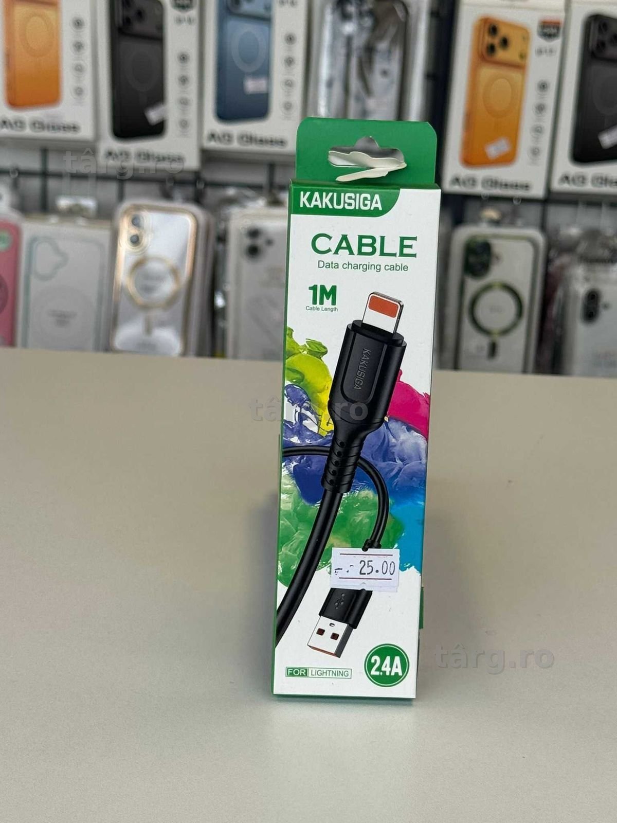Cablu incarcare USB A- Lightning, 1m 3