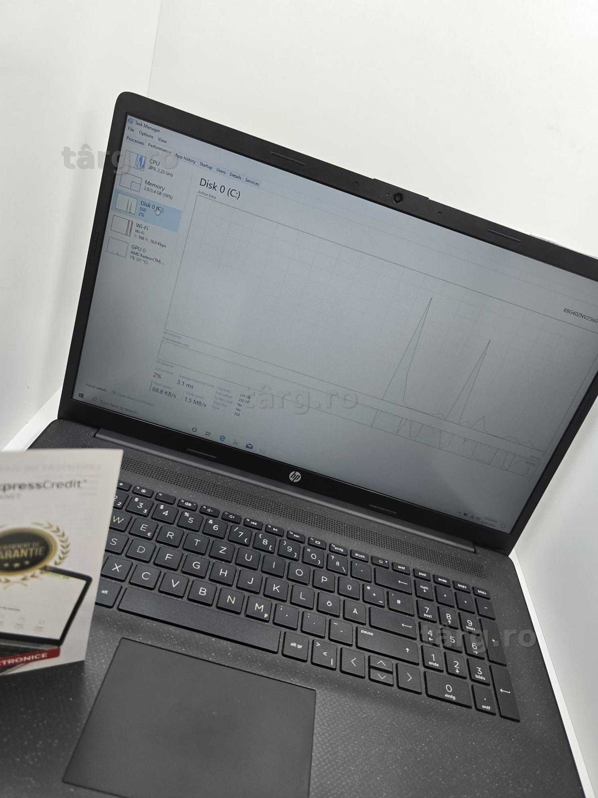 Laptop HP 17CP0505NG( AG25 Belvedere B.43260)-Garantie 2 Ani! 3