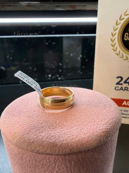 Inel aur 14k 3.97g 14/54 (Iulius Mall)(B-106) Garantie 2 ani! 2