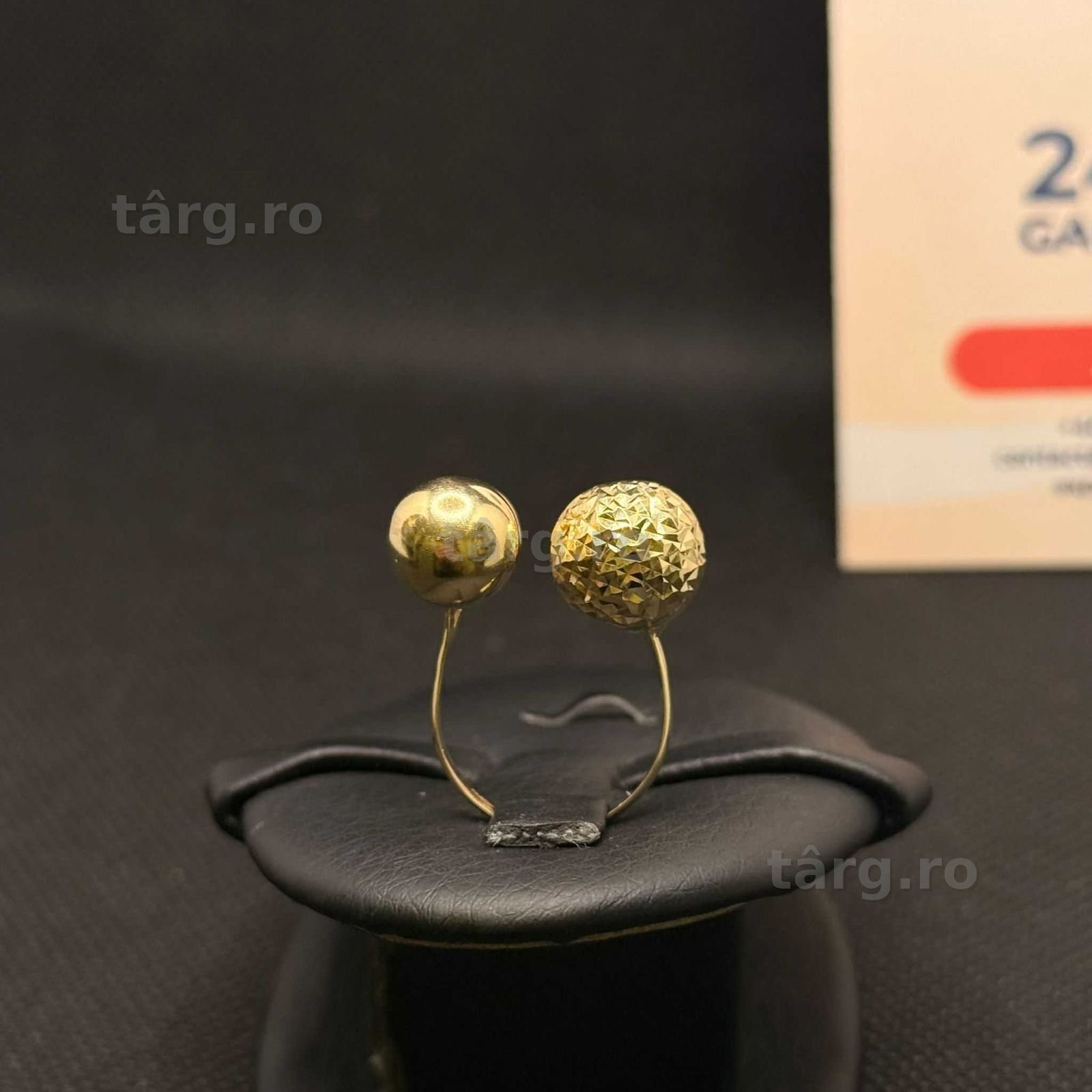 Inel aur 14K 4g (AG15 Gara 1 B33546.1) Garantie 2 ani! 4