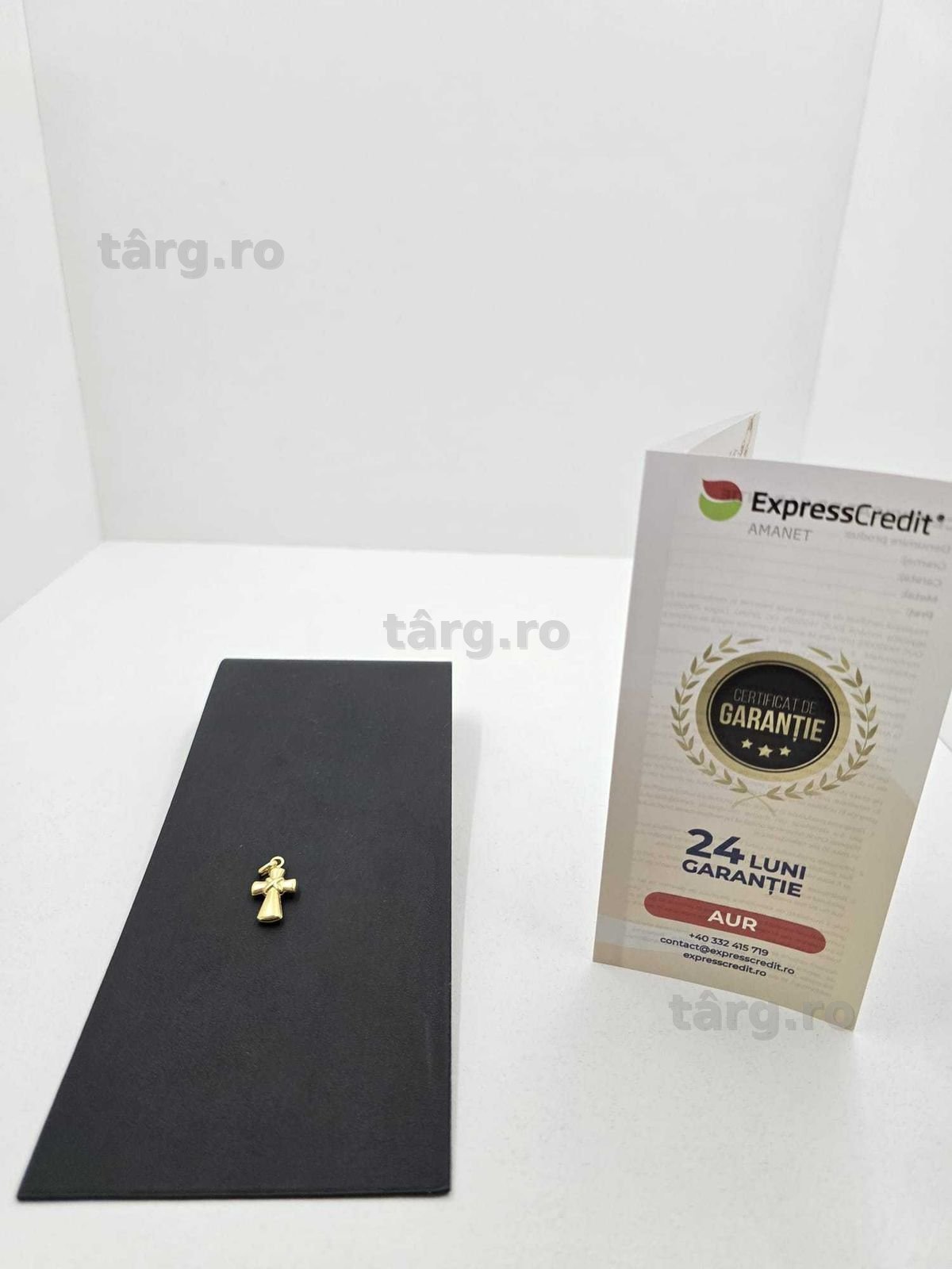 Medalion aur 18K 1.34gr (Ag 25 Belvedere B.42796.1)-Garantie 2 Ani!