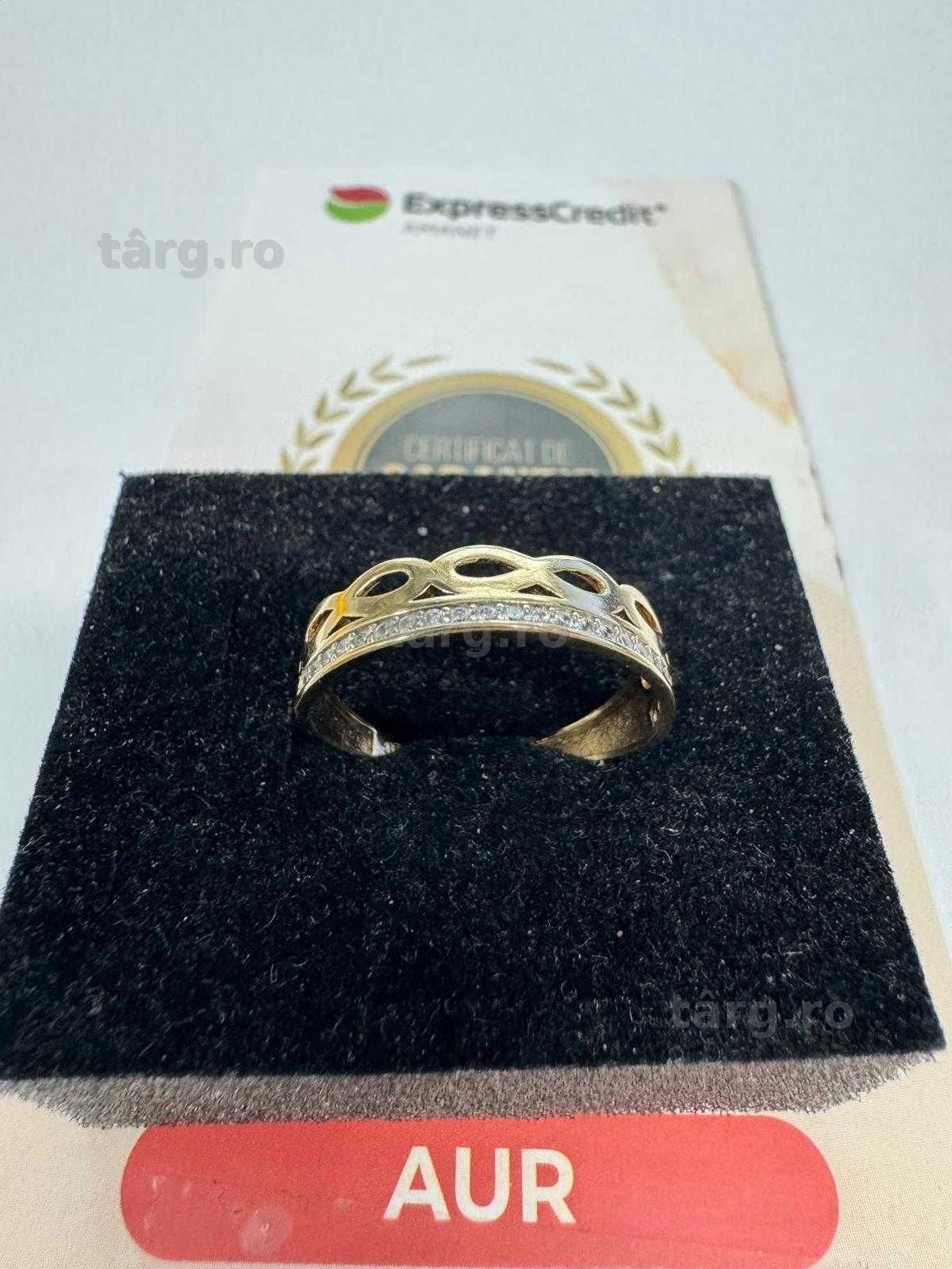 Inel din aur 14k (70038.1/ 10 Pacurari 1) garantie 2 ani! 2