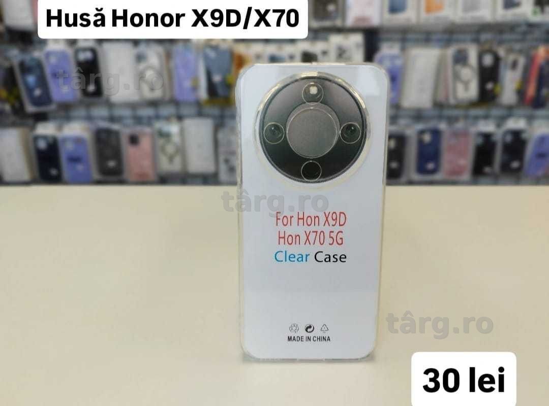 Husa silicon, folie, cablu, incarcator Honor X9D-X70