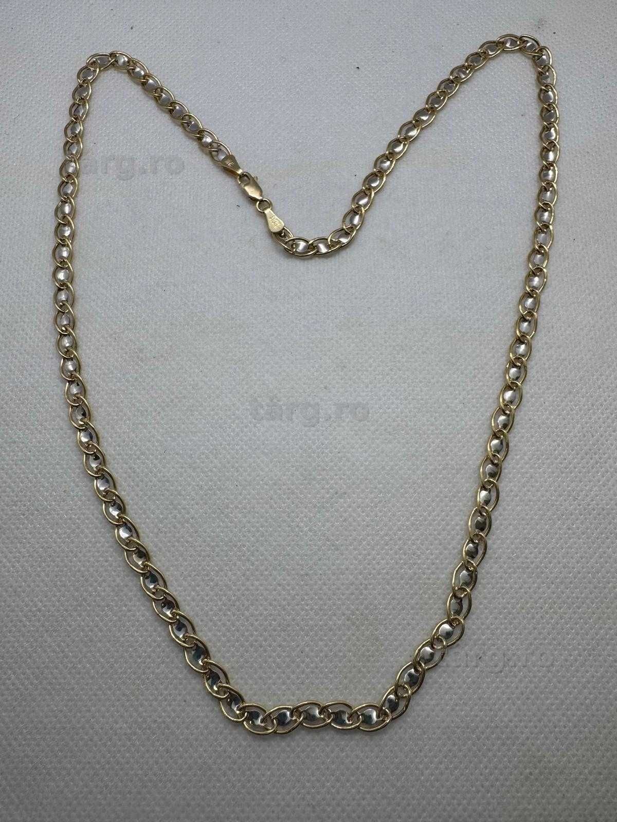 Lant din aur 14k (69074.2/ 10 Pacurari 1) Garantie 2 ani! 5