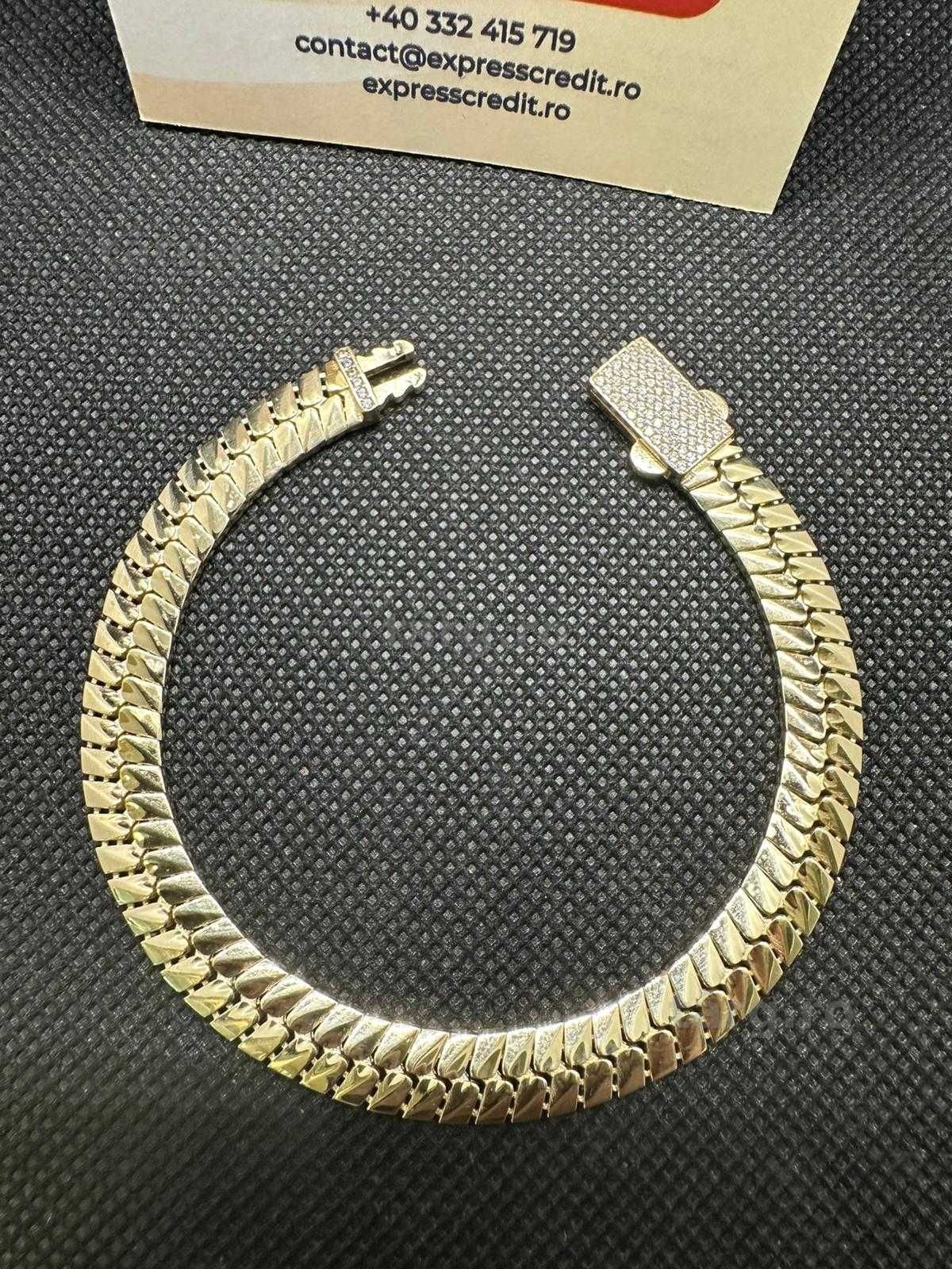 Bratata aur 14k 15.12g (Ag29 Siraj B.34338.1) Garantie 2 ani! 2