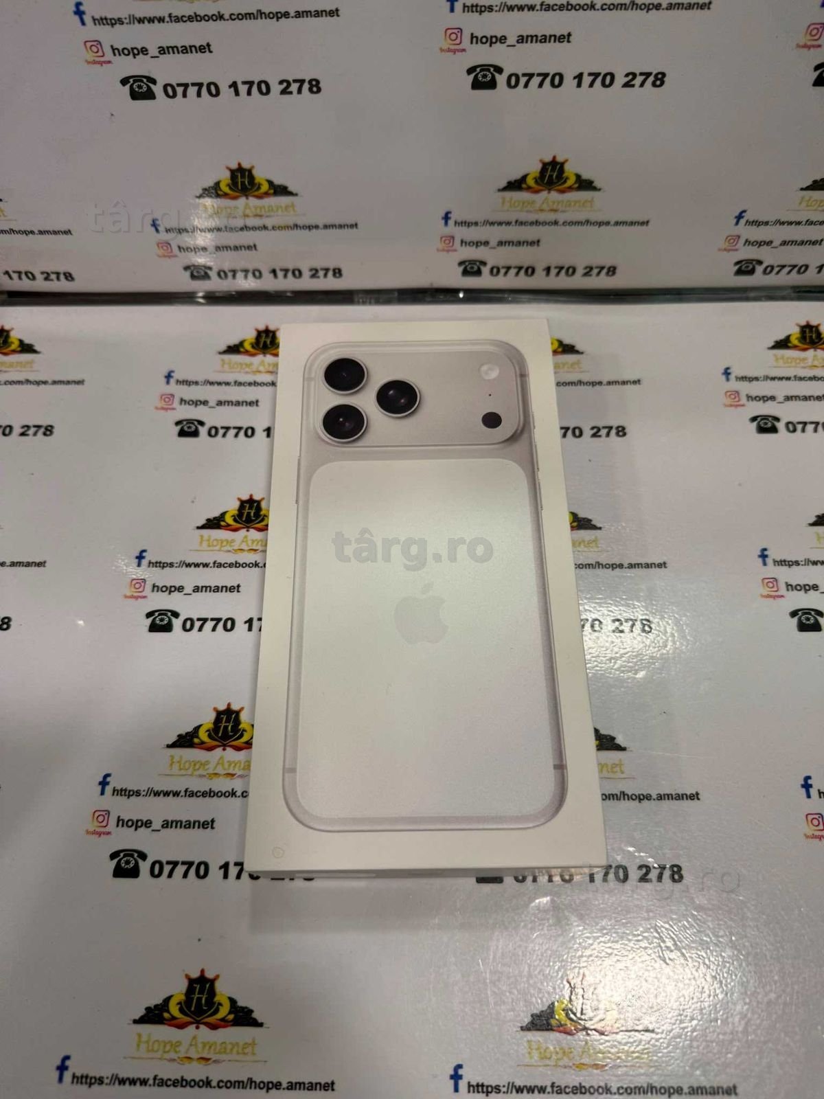 Hope Amanet P13 / iPhone 17 Pro Max / 512 GB / Silver / NOU