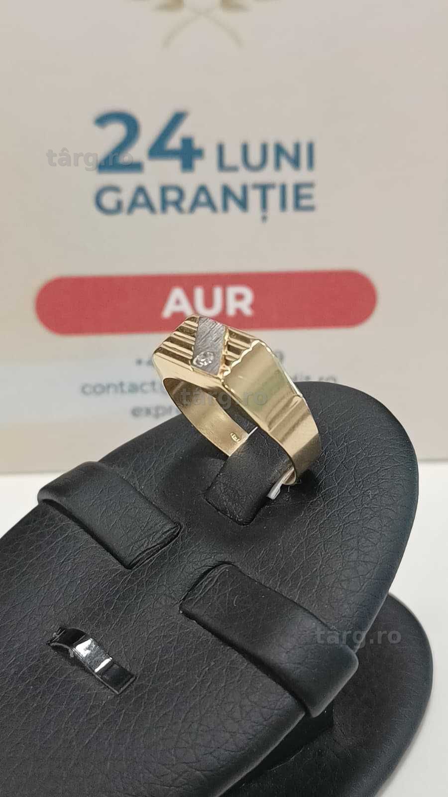 Inel aur 14K 4.32gr [AG24 Harlau B.45998.2] - Garantie 2 ani! 3