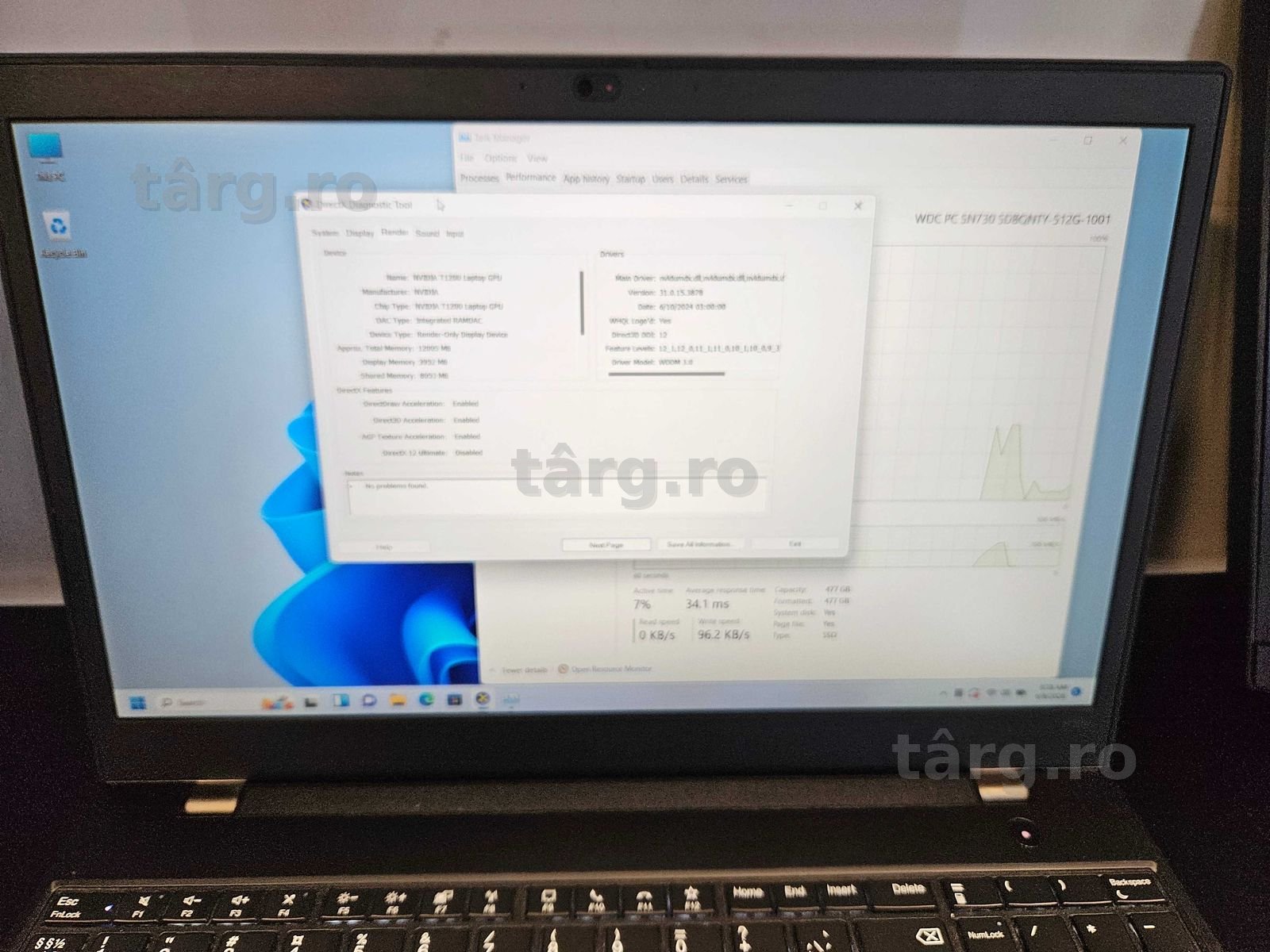 Hope Amanet P10/Laptop Lenovo ThinkPad P15v Gen 2 i7 11th SSD NVIDIA T1200 5