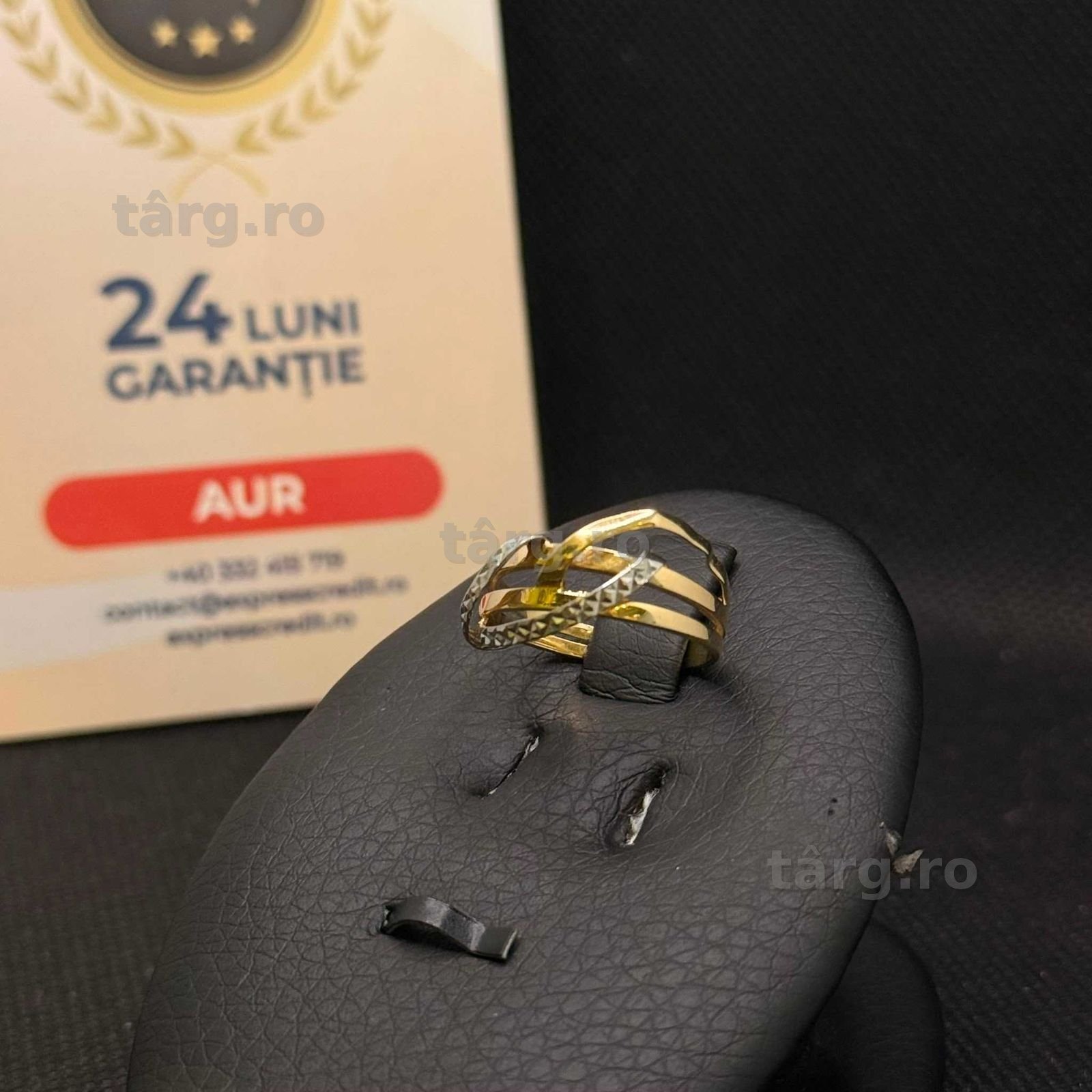 Inel aur 14K 2.34g (AG15 Gara 1 B34080.1) Garantie 2 ani!