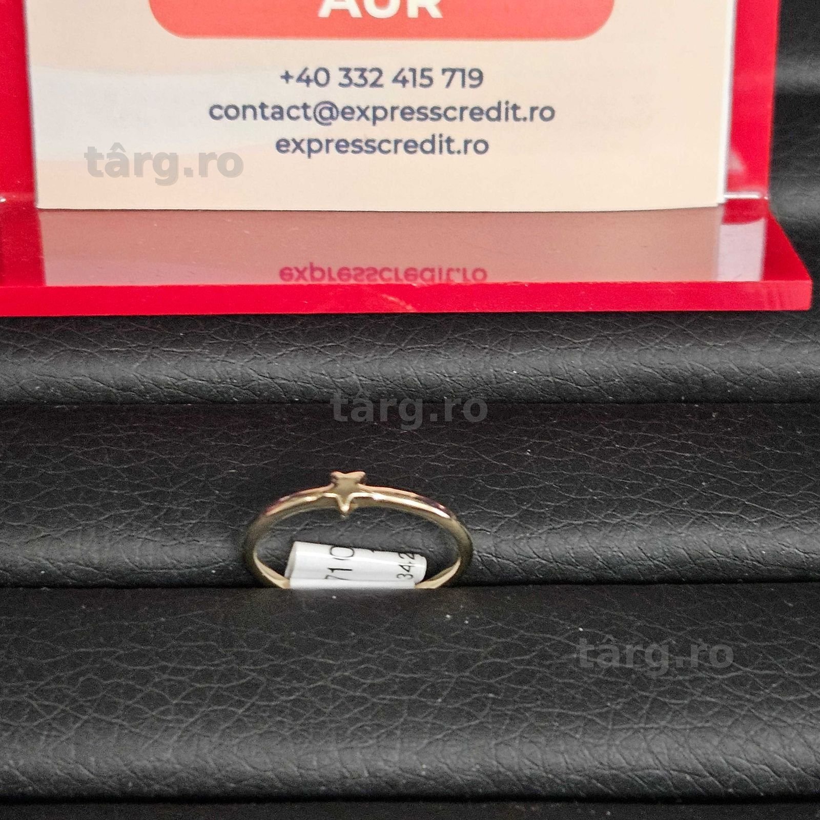 Inel Aur 14K - 3.09 grame / ( B34363.4 / Ag28 Doi Baieti ) 4