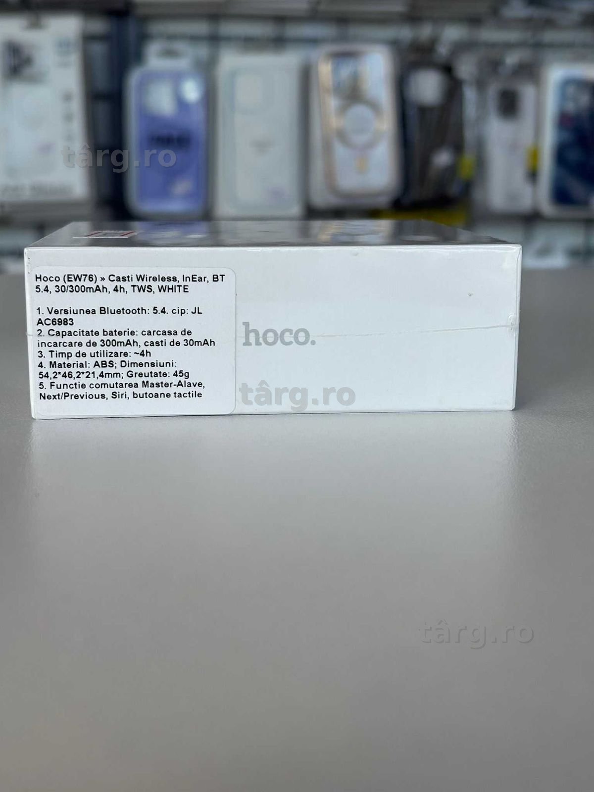 Casti Wireless, HOCO EW76, 4h de ascultare continua 3