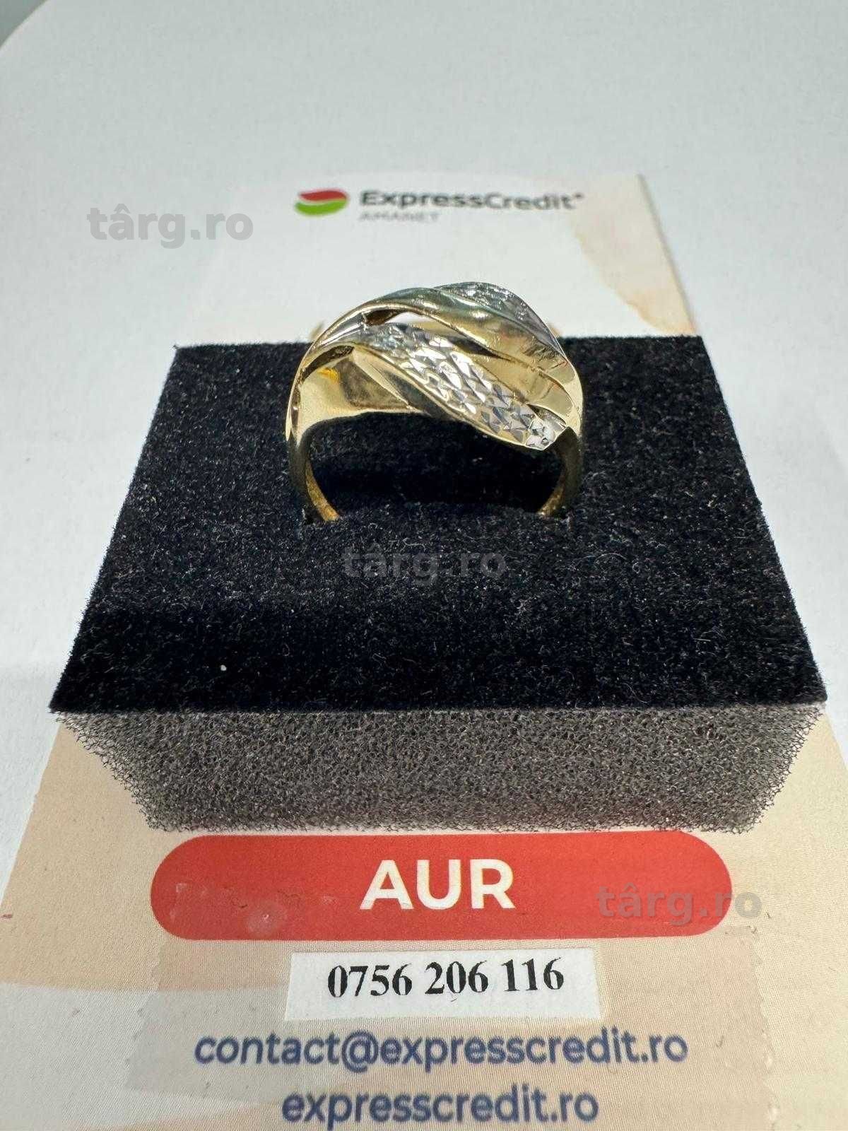 Inel din aur 14k (69857.1/ 10 Pacurari 1) garantie 2 ani!