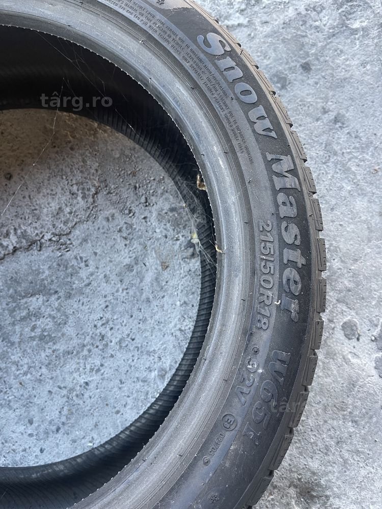 4 anvelope de iarna Petlas 215/50/18 ca noi 7
