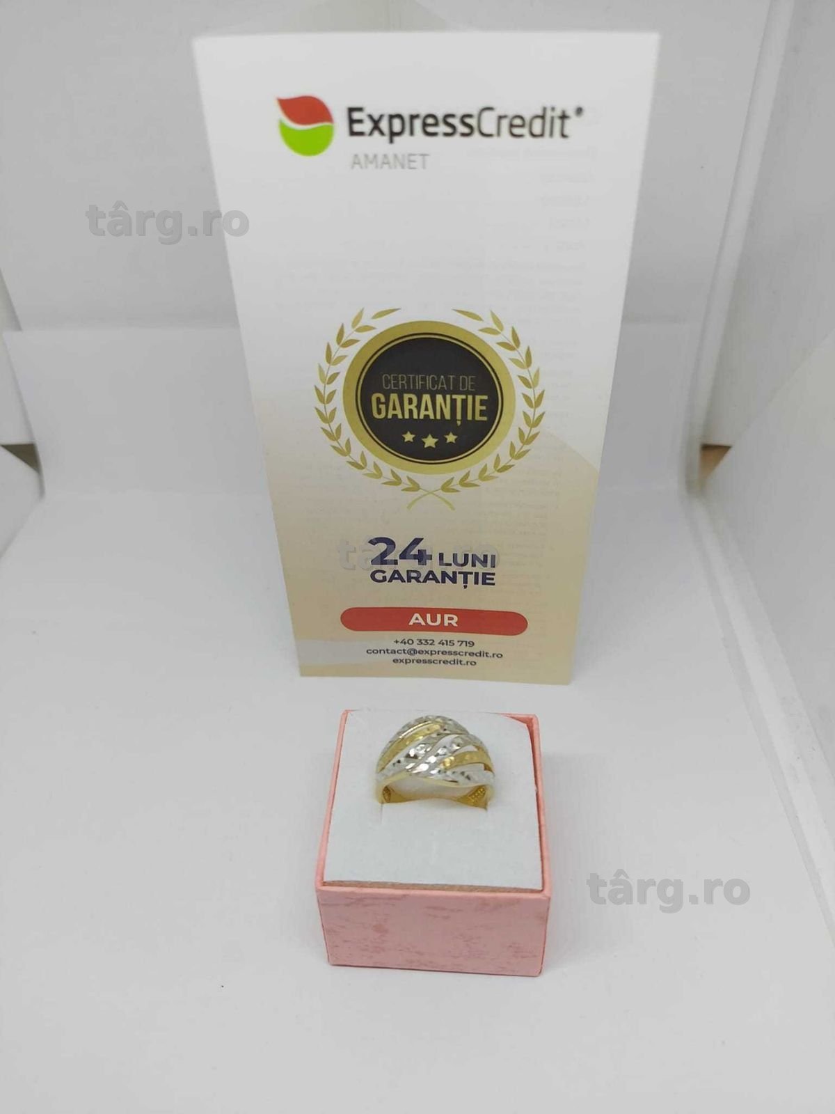 Inel aur 14k 3.89gr [35021.2/30 Pacurari 2] Garantie 2 ani! 2