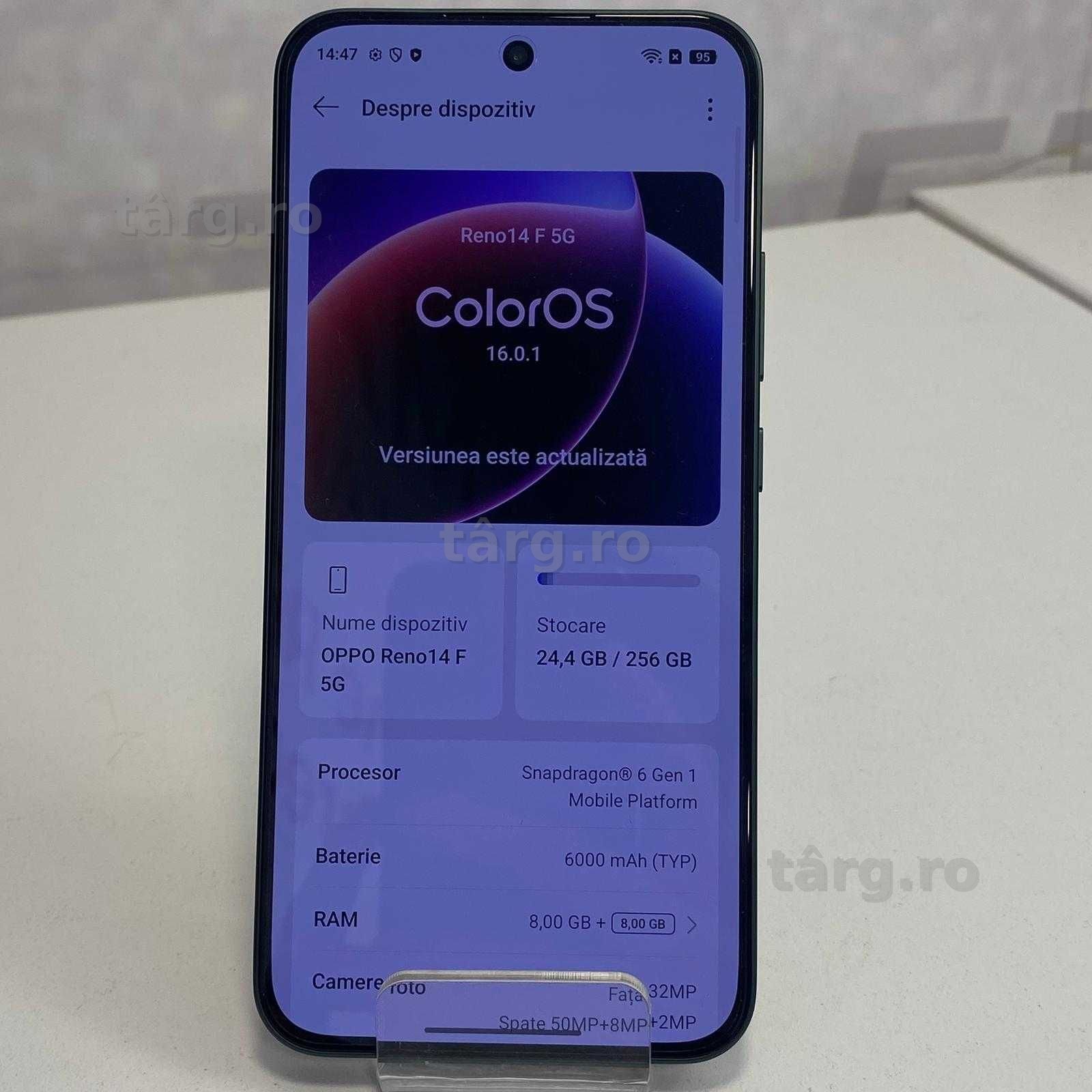 (AG13)Telefon Oppo Reno 14F (b.48380) Garantie 2 ani! 2