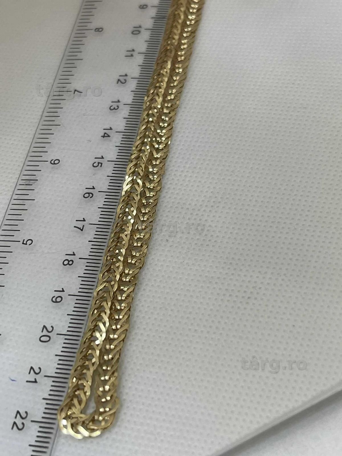 Lant aur 14K 7.53gr  (Ag43 Falticeni B3810.3) Garantie/Factura! 4