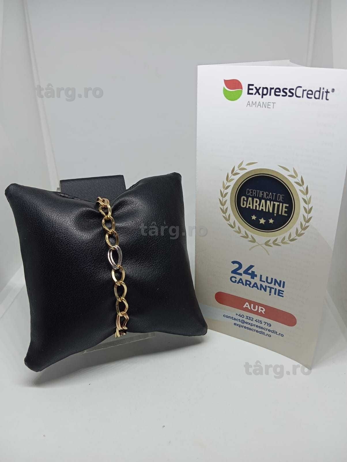 Bratara aur 14K 3.79g (53035 AG1/30 Pacurari 2) Garantie 2 ani!