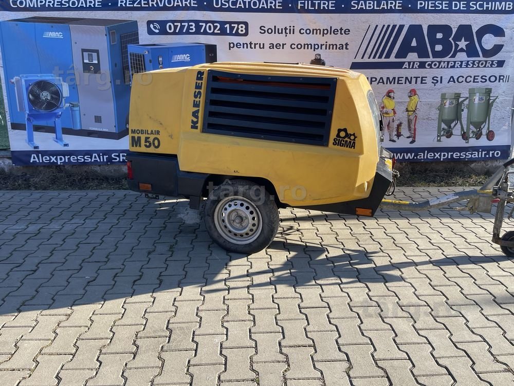 Motocompresor Kaeser M50 An2020 si An2012 5mc/min Stare foarte buna !