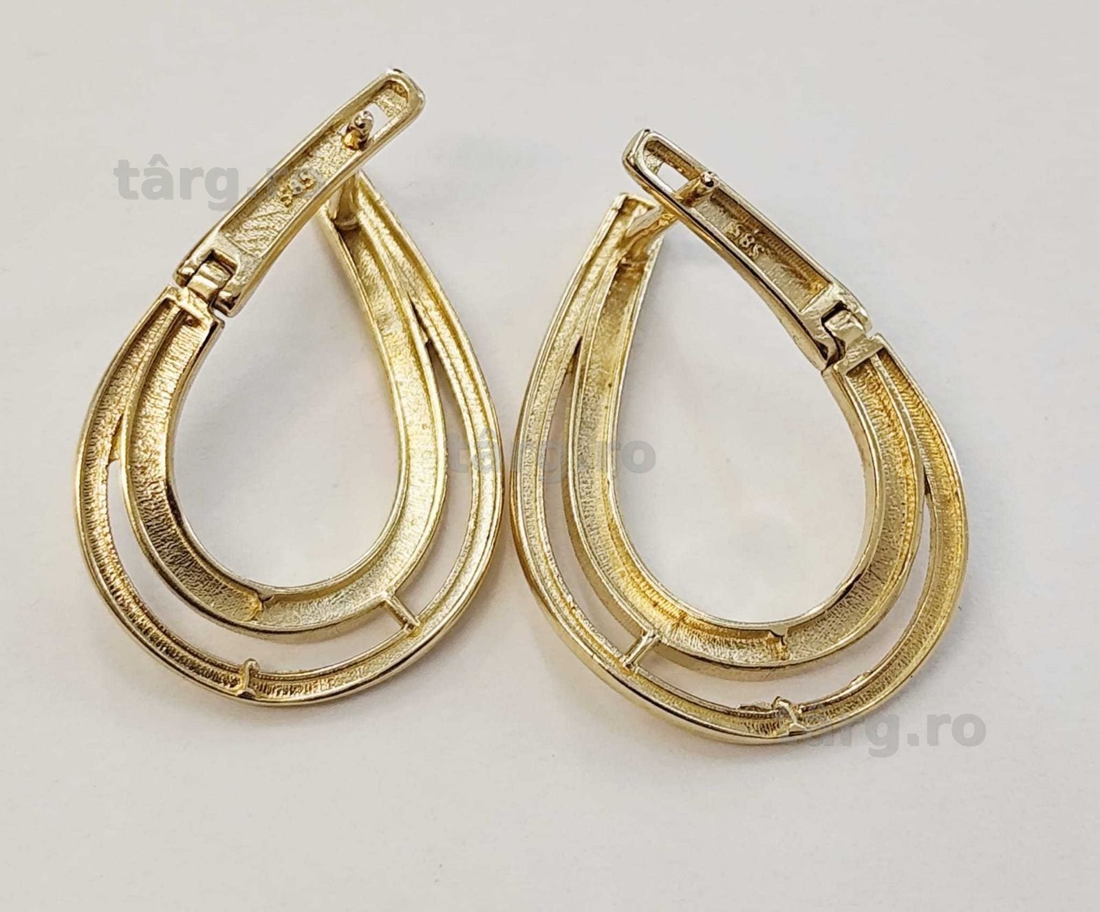 Cercei aur 14K 4.83gr (AG35 B 35261) Garantie 2 ani ! 5