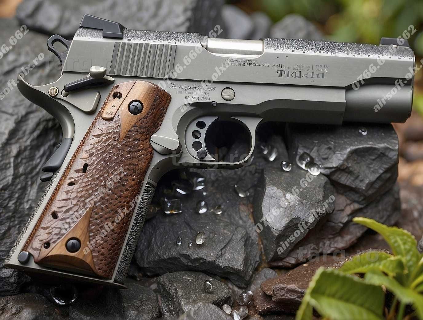 Pistol Colt [SLIDE CULISABIL] - Metal, Modificat, Arc Manual Economic!